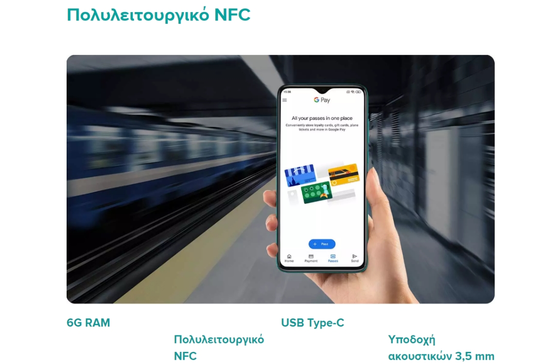 Xiaomi Redmi Note 8 Pro- NFC